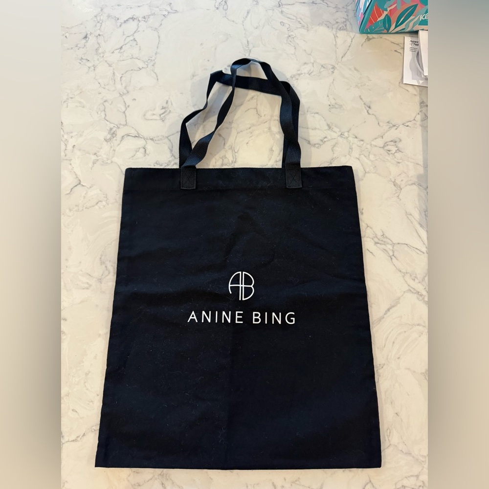 Anine Bing canvas tote